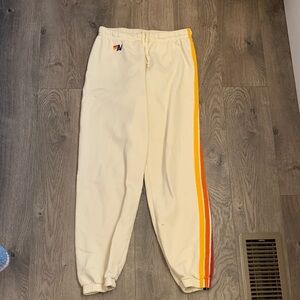 Aviator Nation Cream Sweatpants
